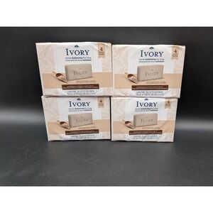 12 Bars IVORY Exfoliating Bath Bar Soap Apricot Seeds Warm Vanilla Oat Milk